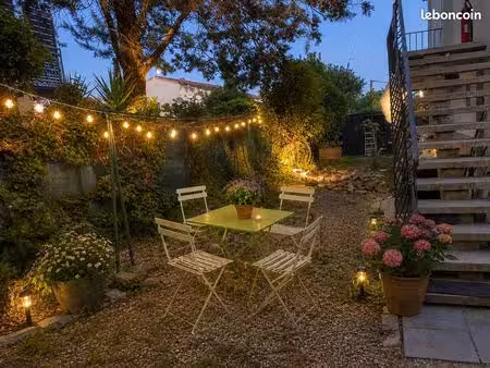 location t4 appartement r+1 avec jardin privatif dans villa