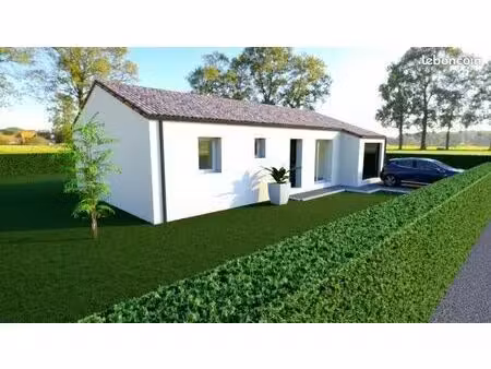 maison 81.2 m² avec terrain à aigrefeuille-sur-maine (44)