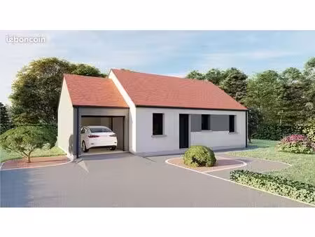 projet de construction d'une maison 58.68 m² avec terrain à plesse (44)