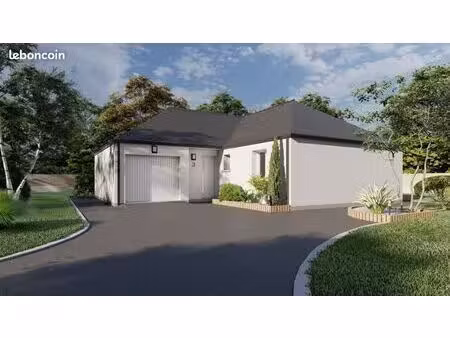projet de construction d'une maison 71.42 m² avec terrain à ruffigne (44)