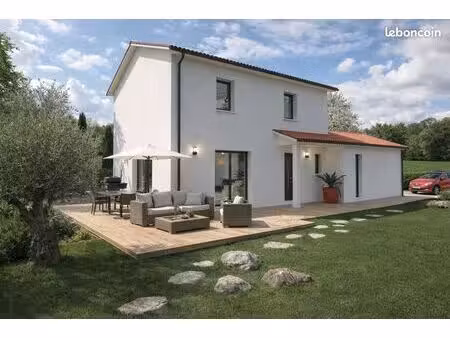 projet de construction d'une maison 90 m² avec terrain à saint-paul-en-jarez (42)