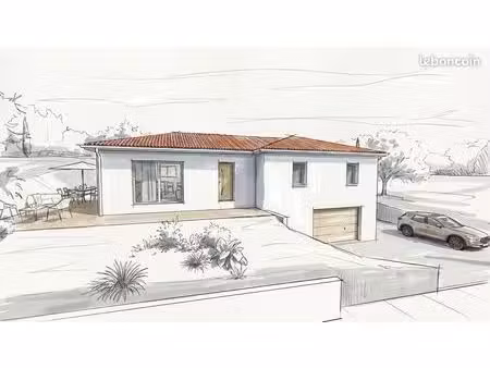 projet de construction d'une maison 99 m² avec terrain à saint-romain-en-jarez (42)