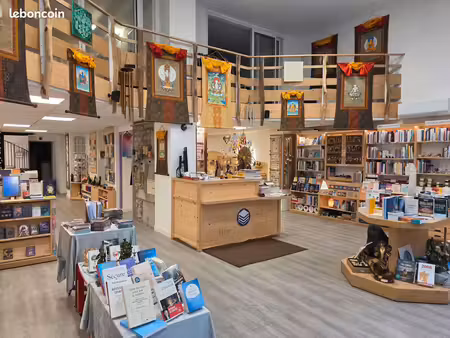 fond de commerce librairie spécialisée esotérique mieux-être spiritualité