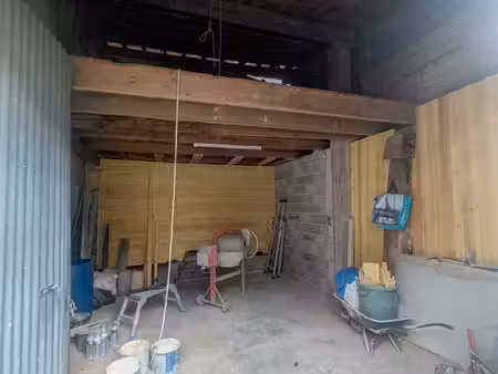 garage 30m2+mezzanine