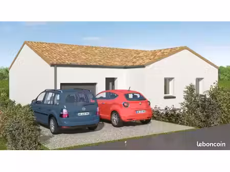 maison 91.32 m² avec terrain à gorges (44)