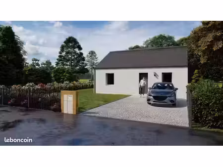 projet de construction d'une maison 68 m² avec terrain à grandchamps-des-fontaines (44)