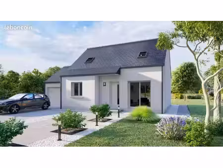 projet de construction d'une maison 80.88 m² avec terrain à la roche-blanche (44)