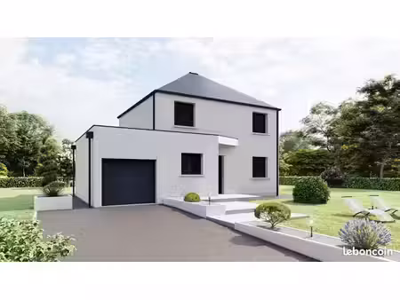 projet de construction d'une maison 93.5 m² avec terrain à rouans (44)