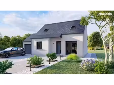 projet de construction d'une maison 80.88 m² avec terrain à saint-mars-de-coutais (44)