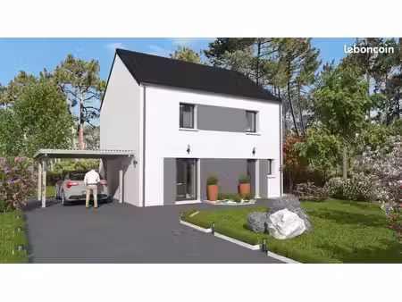 maison 110 m² avec terrain à chateauneuf-sur-loire (45)