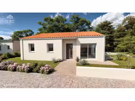 maison 80 m² avec terrain à corcoue-sur-logne (44)