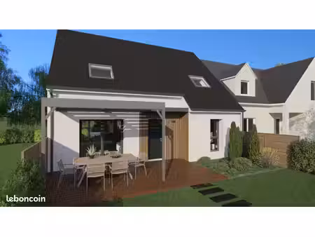 projet de construction d'une maison 106 m² avec terrain à le cellier (44)