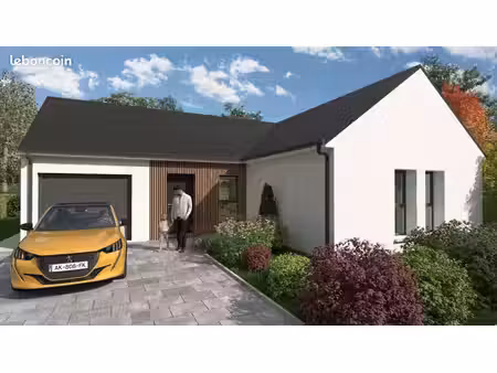 projet de construction d'une maison 80 m² avec terrain à ligne (44)
