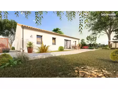 maison 80 m² avec terrain à maisdon-sur-sevre (44)
