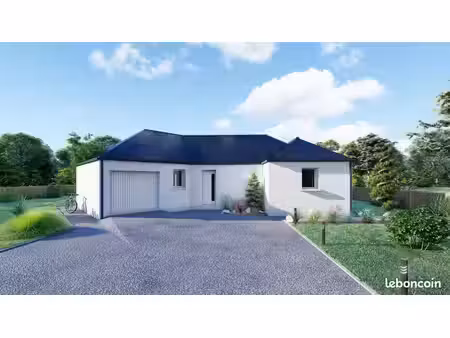 projet de construction d'une maison 74.21 m² avec terrain à saffre (44)