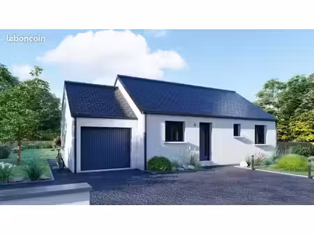 projet de construction d'une maison 60.17 m² avec terrain à saint-herblain (44)