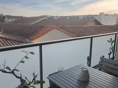 t2 meublé 47m² (loggia + parking) - bordeaux bastide