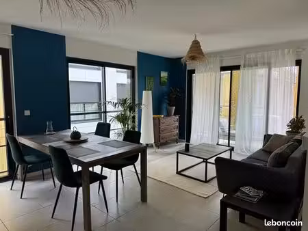 bel appartement t3 meublé & parking