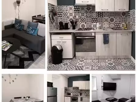appartement f3 rdc  meublé et équipé  terasse