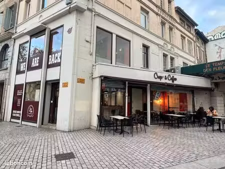 fond de commerce concept sucrée ou petite restauration