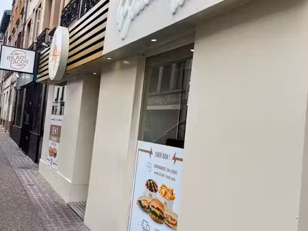 fond de commerce restauration rapide