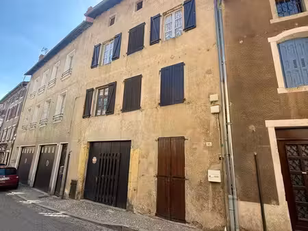 maison de village 200 m² à rénover – garage – combles aménageables – centre d’allègre