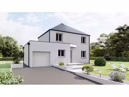 projet de construction d'une maison 93.5 m² avec terrain à chateaubriant (44)