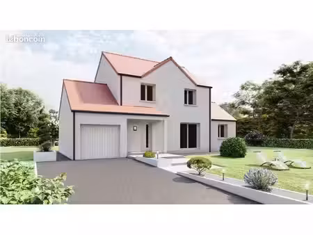 projet de construction d'une maison 108.06 m² avec terrain à la chevroliere (44)
