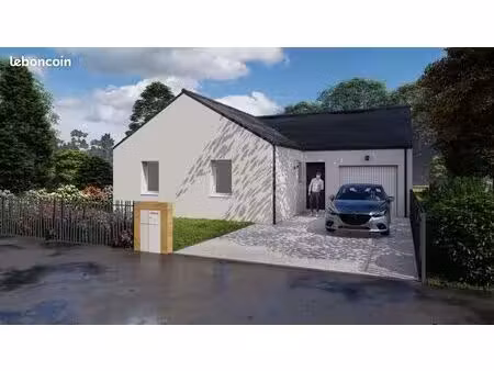 projet de construction d'une maison 80 m² avec terrain à saint-etienne-de-montluc (44)