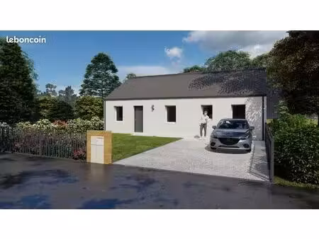 projet de construction d'une maison 84 m² avec terrain à treillieres (44)