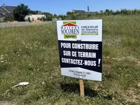terrain 378 m² brissac quince
