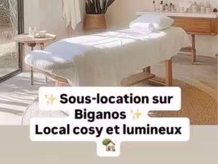 sous location local biganos