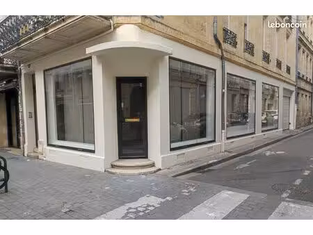 vente murs commerciaux avec cellier privatif 56 m² env. bordeaux hyper centre