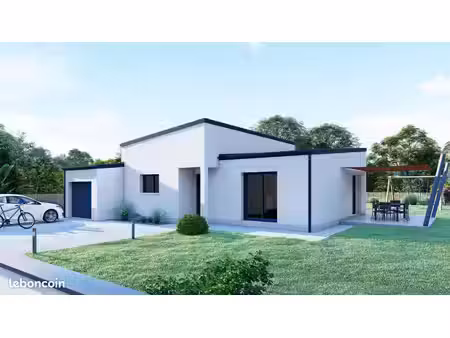 projet de construction d'une maison 85.7 m² avec terrain à basse-goulaine (44)