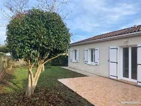 maison 4 pièces avec jardin clôturé à layrac (47390)