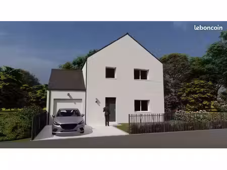 projet de construction d'une maison 90 m² avec terrain à le cellier (44)