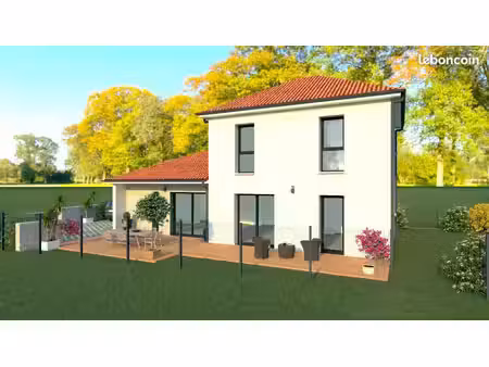 projet de construction d'une maison 97 m² avec terrain à pornic (44)