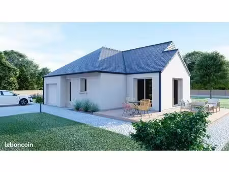projet de construction d'une maison 78.12 m² avec terrain à saint-mars-du-desert (44)