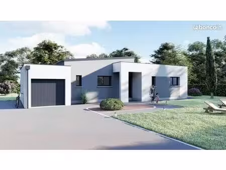 projet de construction d'une maison 75.27 m² avec terrain à suce-sur-erdre (44)