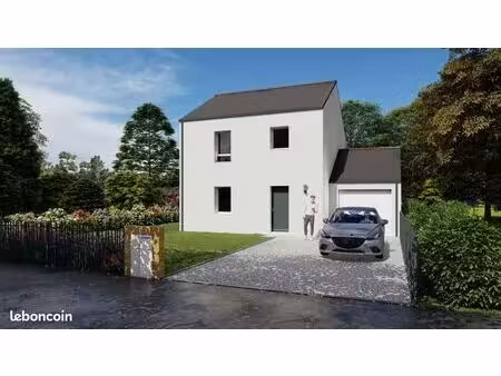 projet de construction d'une maison 88 m² avec terrain à suce-sur-erdre (44)