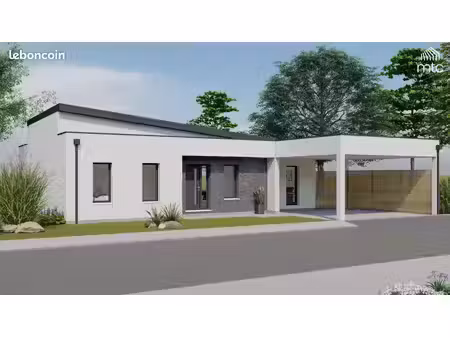 maison 80 m² avec terrain à thouare-sur-loire (44)