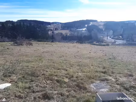 terrain constructible 835m2 lotissement rieutort-de-randon