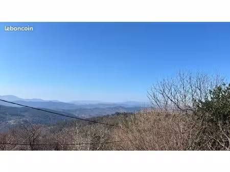 terrain avec permis de construire accordé maison bois 95m2