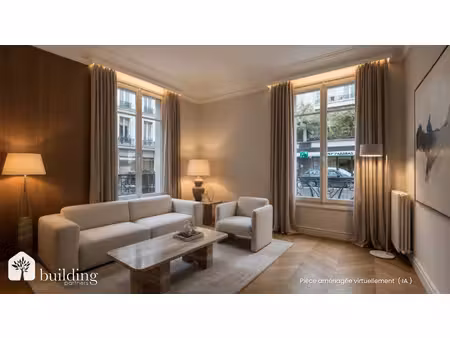 neuilly-sur-seine proche 17e - appartement 2 pièces 54 m²