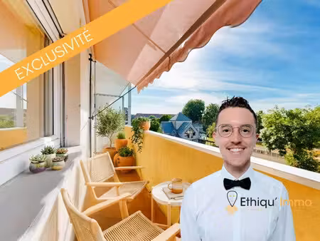 f2 neudorf avec balcon et place de stationnement