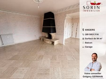 appartement 4 pièces 94 m²