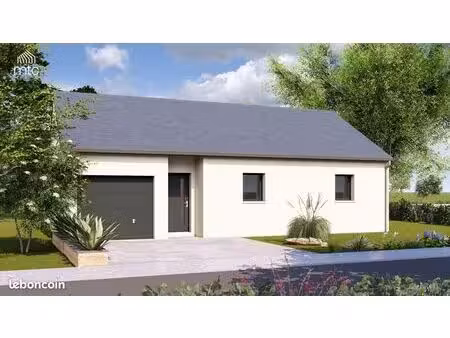 maison 61 m² avec terrain à vaudelnay (49)