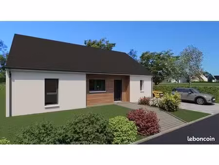 projet de construction d'une maison 94 m² avec terrain à tierce (49)