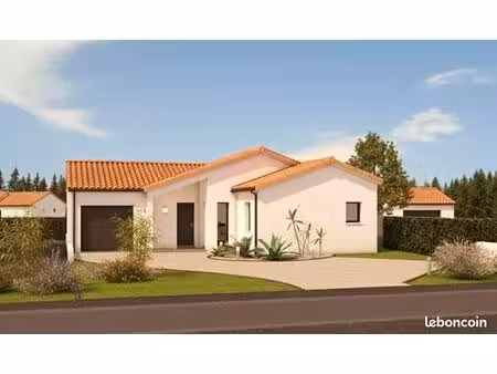 projet de construction d'une maison 93 m² avec terrain à la plaine (49)