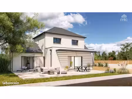 maison 121.54 m² avec terrain à distre (49)